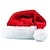 abordables Fournitures de fête-Décoration de Noël de haute qualité chapeau de Noël en peluche chapeau de Noël