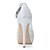 halpa Hääkengät-Naisten Kengät Kevät Kesä Syksy Stilettikorko Korokekengät Tekojalokivi varten Häät Juhlat Musta Ivory Valkoinen Pinkki