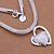 cheap Necklaces-Women&#039;s Pendant Necklace Statement Necklace faceter Heart Love Ladies Sterling Silver Silver Necklace Jewelry For Thank You Valentine