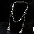 abordables Collier-perles de mode pendentif plaqué or pull brins de chaîne collier (1 pc)
