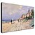 cheap Oil Paintings-Oil Painting Hand Painted - Famous Comtemporary Stretched Canvas