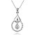 cheap Necklaces-Women&#039;s Sterling Silver Zircon Cubic Zirconia Silver Choker Necklace Pendant Necklace Pendant - White Necklace For Christmas Gifts