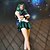 voordelige Gaming Cosplay-pruiken-Cosplay Pruiken Sailor Moon Michelle Kaioh Anime/ Videogames Cosplaypruiken 80 CM Hittebestendige vezel Vrouwelijk