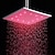 voordelige Douchekoppen-12 inch rvs douche kop met kleur veranderende led licht