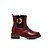 cheap Women&#039;s Boots-Women&#039;s Shoes Leatherette Spring Winter Low Heel Booties/Ankle Boots With For Dress Black Red Yellow