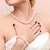 ieftine Seturi de Bijuterii-Pentru femei Perle Set bijuterii Perle Include Bej / Albastru Deschis Pentru Nuntă Petrecere Ocazie specială Aniversare Zi de Naștere Logodnă