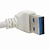 ieftine USB Flash Drives-0.3m 1ft dreapta jos în unghi de 90 de grade USB 3.0 un bărbat de cablu de extensie femeie transport gratuit alb