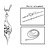 Недорогие Модные ожерелья-Жен. Ожерелья с подвесками Роскошь Искусственный бриллиант Сплав Ожерелье Бижутерия Назначение