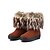 abordables Zapatos de mujer-zapatos de las mujeres Guciheaven botas nieve botas de tacón bajo a media pierna más colores disponibles