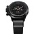 Χαμηλού Κόστους Vip Deal-V6 orkina μαύρο στυλ αναλογική δέρμα χαλαζία ρολόι μπάντα καρπό γύρο μόδα ζεστό πώληση