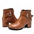 cheap Women&#039;s Boots-Women&#039;s Spring / Winter Fashion Boots / Round Toe Leatherette Dress Chunky Heel Black / Brown