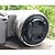 Недорогие Объективы-dengpin® 40,5 мм камера крышка объектива для Sony NEX-5R NEX-5 т NEX-3n A6000 A5100 A5000 с 16-50mm объектива + держатель поводке каната