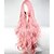 halpa Räätälöidyt peruukit-Synteettiset peruukit Vaaleanpunainen Vaaleanpunainen Peruukki Pinkki