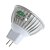 Недорогие Лампы-Точечное LED освещение MR16 3 светодиоды Dip LED Декоративная Естественный белый 280-300lm 6000-6500K DC 12V