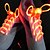 cheap Décor &amp; Night Lights-1 Pair Fashion LED Luminous Shoelaces Flash Party Glowing Strings Athletic Sport Sneakers Flat Shoes Laces Red