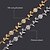 cheap Bracelets-Women&#039;s Clear Ladies Chain Alloy Bracelet Jewelry Gold / Silver For Wedding Party Special Occasion Anniversary Birthday Engagement
