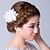 cheap Headpieces-Cubic Zirconia / Fabric Flowers / Hair Pin with 1 Wedding / Special Occasion Headpiece