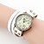 cheap Bracelet Watches-Women&#039;s Bracelet Watch Wrap Bracelet Watch Analog Quartz Ladies Casual Watch / Quilted PU Leather