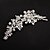 cheap Headpieces-Crystal / Fabric / Platinum Tiaras / Flowers with 1 Wedding / Special Occasion / Party / Evening Headpiece