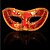 abordables Globos-Halloween máscara de material plástico fiesta de disfraces (color al azar)