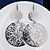 preiswerte Ohrringe-Damen Tropfen-Ohrringe - Personalisiert, Modisch Schwarz / Silber / Golden Für Hochzeit Party Alltag
