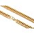 preiswerte Halsketten-Ketten Figaro Kette Fuchsschwanzkette damas vergoldet Aleación Golden Modische Halsketten Schmuck Für Hochzeit Party Alltag Normal