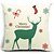 cheap Throw Pillows-6 pcs Cotton/Linen Pillow Cover, Animal Print Modern/Contemporary