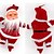 olcso Karácsonyi dekoráció-Ünnepi Dekoráció Santa Díszítések Parti / Újdonságok / Karácsony 1set