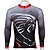 cheap Women&#039;s Cycling Clothing-ILPALADINO Men&#039;s Long Sleeve Cycling Jersey Winter Cartoon Lion Animal Bike Jersey Top Mountain Bike MTB Road Bike Cycling Polyester Breathable Ultraviolet Resistant Quick Dry Sports Clothing Apparel