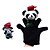 Недорогие Пальчиковые игрушки-2шт Рождество панда родитель-ребенок рука&amp;amp;Finger Puppets дети говорить реквизит