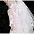 abordables Voiles de Mariée-Une couche Bord orné de perles Voiles de Mariée Coiffure avec voile avec Appliques 110,24 à (280cm) Organza