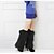 cheap Women&#039;s Furs &amp; Leathers-Women&#039;s Lmitation Fur Long Furry Boots Set Foot Sleeve