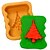 cheap Holiday Deals-Christmas Tree Fondant Cake Chocolate Silicone Mold Cake Decoration Tools,L8.3*W6.8*H3cm