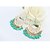 billige Mode Øreringe-Dame Dråbeøreringe fan øreringe Lysestage Perler Damer Tassel Bohemisk Europæisk afrikansk vestlig stil Harpiks Turkis Øreringe Smykker Hvid / Sort / Rød Til Ferie