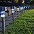 baratos Luzes e lanternas de caminho-1pç Luz de Decoração Solar / Bateria Impermeável / Recarregável