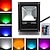 billige LED-projektører-1pc 10 W 800 lm 1 LED Perler Højeffekts-LED Fjernstyret RGB 85-265 V