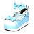 abordables Chaussures de Lolita-Chaussures Doux Plateau Chaussures Nœud papillon 7 cm CM Bleu / Rose Pour Cuir PU / Cuir polyuréthane Déguisement d&#039;Halloween