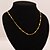 cheap Vip Deal-Fashion24K All Match Solid Color Necklace