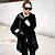 cheap Women&#039;s Fur &amp; Faux Fur Coats-ICED™ Women&#039;s Fashion Slim Faux Fur Coat