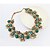 cheap Necklaces-Women&#039;s Statement Necklace Floral / Botanicals Flower Statement European Fashion Alloy Rainbow Black Green Necklace Jewelry For