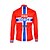 cheap Customized Cycling Clothing-Customized Cycling Clothing Men&#039;s Women&#039;s Long Sleeve Cycling Jersey Norway National Flag Bike Jersey Breathable Waterproof Zipper Reflective Strips Winter Fleece / High Elasticity / Polyester