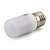 Недорогие Лампы-1pc 3w led bulb e27 milky cover 27 leds 5730 12v 24v ac / dc для rv лодка машина холодный белый теплый белый