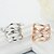 cheap Rings-Ring Fashion Party Jewelry Gold Plated Women Statement Rings 1pc,One Size Gold / Silver