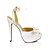 abordables Sandales femme-Chaussures de mariage - Ivoire - Mariage - Bout Ouvert - Sandales - Homme