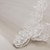 preiswerte Hochzeitsschleier-Zweischichtig Spitzen-Saum Hochzeitsschleier Ellbogenlange Schleier mit Applikationen 31,5 in (80cm) Tüll