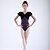Χαμηλού Κόστους Ρούχα για μπαλέτο-Μπαλέτο Φορμάκι / Ολόσωμη φόρμα Γυναικεία Εκπαίδευση Επίδοση Κοντομάνικο Βελούδο Βαμβάκι