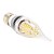 billige Elpærer-E26/E27 LED-stearinlyspærer CA35 102 SMD 2835 350 lm Varm hvid Vekselstrøm 220-240 V