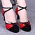 olcso Báli cipők és modern tánccipők-Női Modern Bársony Szandál Csat Fűzős Sárgásbarna Piros Kék 2,54 cm - 4,44 cm
