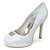 cheap Women&#039;s Heels-Women&#039;s Spring / Summer / Fall / Winter Heels / Round Toe Satin Wedding / Party &amp; Evening Stiletto HeelBlack / Blue / Pink / Purple / Red