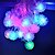preiswerte LED Lichterketten-jiawen® 4m 20leds RGB-LED-Schneeball Lichterketten Weihnachtsschnurlicht für die Dekoration (ac 110-220V)